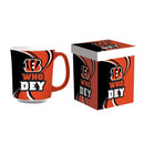 Cincinnati Bengals, 14oz Ceramic Cup of Awesome with Matching Box