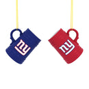 New York Giants Ceramic Mini Stein, 3oz, set of 2