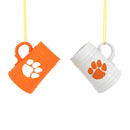 Clemson University Ceramic Mini Stein, 3oz, set of 2