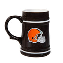 Cleveland Browns Ceramic Stein Cup, 24oz