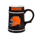 Cleveland Browns Ceramic Stein Cup, 24oz