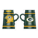 Green Bay Packers Ceramic Stein Cup, 24oz