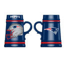 New England Patriots Ceramic Stein Cup, 24oz