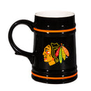 Chicago Blackhawks Ceramic Stein Cup, 24oz