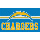 Embossed Mat, Cross Hatch, LA Chargers