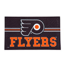 Embossed Mat, Cross Hatch, Philadelphia Flyers
