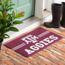 Embossed Mat, Cross Hatch, Texas A&M