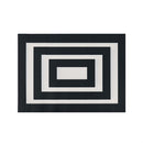 Black and White Frame Layering Mat