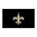 Full Color PVC Mat, 16" x 28", New Orleans Saints