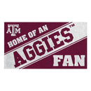 Texas A&M, PVC Mat COLOR, Home of a Fan