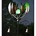 59.5"H Wind Spinner, Copper Leaves