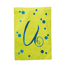 Flag, Polka Dot Initial Flag "U"