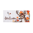 Autumn Deer Wreath Sassafras Mat_x000D_