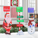 Holiday Fabric Stake, 3 Asst