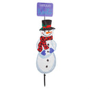 Holiday Fabric Stake, 3 Asst