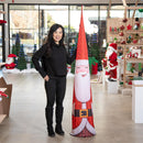 Holiday Celeb Fabric Cone with Color Changing Lights