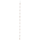 Iron Rain Chain with Bell with a Flame Copper Finish,47m1239