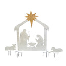 3-pc Nativity Laser Cut Metal Yard Scene