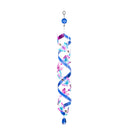 34.6"L Wind Twirler, Butterflies with Pink Ribbon
