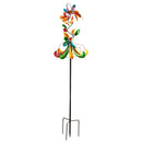 80.75"H Creative Wind Spinner, Primary Colors