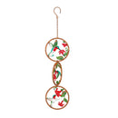Pollinator Garden Décor, Rustic Friends Hand Painted Outdoor Hanging Decor, Set of 2