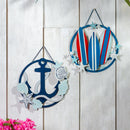 Laser cut Metal Coastal Hanging Garden Décor