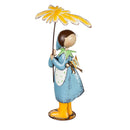 Metal Flower Umbrella Girl,47m5012