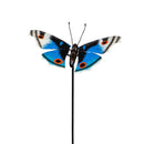 Butterfly with Spring Wing Metal Garden Stake, 36", CDU