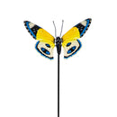 Butterfly with Spring Wing Metal Garden Stake, 36", CDU