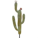 Tropical Oasis Garden Stake, Metal Cactus, 24", CDU