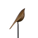 Modern Bird Garden Stake, 44"H