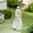Season to Sparkle Garden Statue, Resin Garden Statue, Saint Nick, 20"H