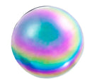 Metallic Wonder Stainless Steel Gazing Ball, Multi-Color Rainbow