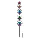 Palm Beach Garden Stake, Shatter Proof Rainbow Orb, 30"