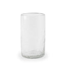 Maya Clear Recycled Glass Vase 7" - Short