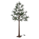 Woodland Storybook Tree Pine Indoor/Outdoor LED Artificial Tree, 72"H