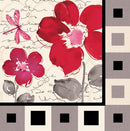 Floral Symphony Paper Cocktail Napkin