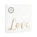 Paper Luncheon Napkin, 20 count, Love