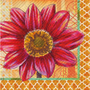 Splendid Posy Embossed Paper Luncheon Napkin