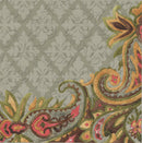 Embossed Paper Luncheon Napkin, 20 count, Vintage Pineapple