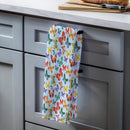 Butterfly Toile Quick Dry Kitchen Towel, 18" x 30"