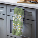 Daisy Scape Quick Dry Kitchen Towel, 18" x 30"