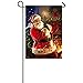 Night Before Christmas Garden Satin Flag