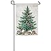 O Christmas Tree Garden Suede Flag