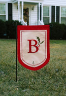 Flag,Applique,Gar,Holiday Monogram O