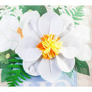 Magnolia Mason Jar Garden Burlap Flag
