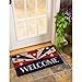 Patriotic Welcome Coir Mat