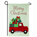 Truckload of Gifts Garden Applique Flag