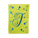 Flag, Polka Dot Initial Flag "T"