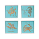 Sea Animals Wall Décor, 12" H